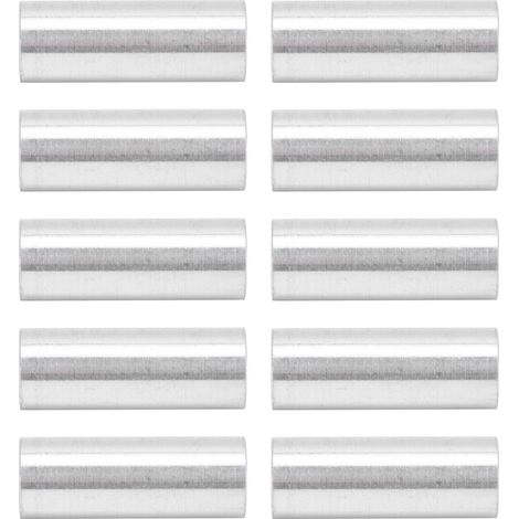 Entretoises rondes en alliage d'aluminium non taraudées, supports de fixation, 10 pièces, diamètre extérieur 6mm, longueur 16,5mm (1/5)