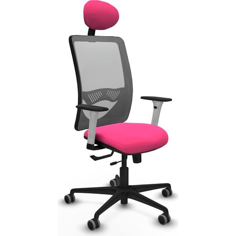 Silla de oficina piqueras y crespo Zulema blanco espuma alta densidad (1/2)