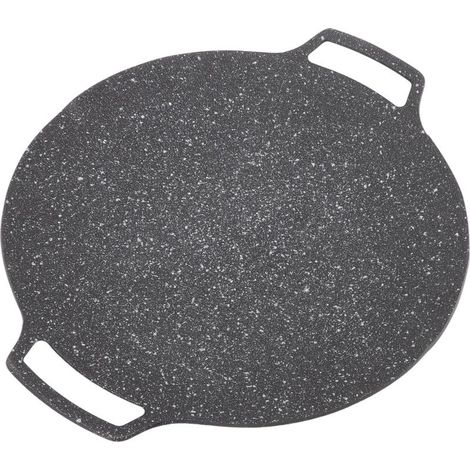 Grille de Barbecue Ronde Coréenne, Plaques de Cuisson, Ustensiles de Cuisine, Poêle à Griller pour Cuisinière, Poêle à Frire Circulaire, Plaque de Barbecue Coréenne, Ustensiles de (Type de gaz (1/5)