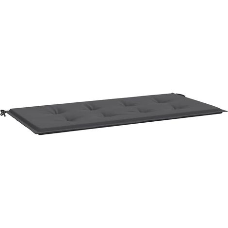 vidaXL Garden Bench Cushion Anthracite 100x50x3 cm Oxford Fabric