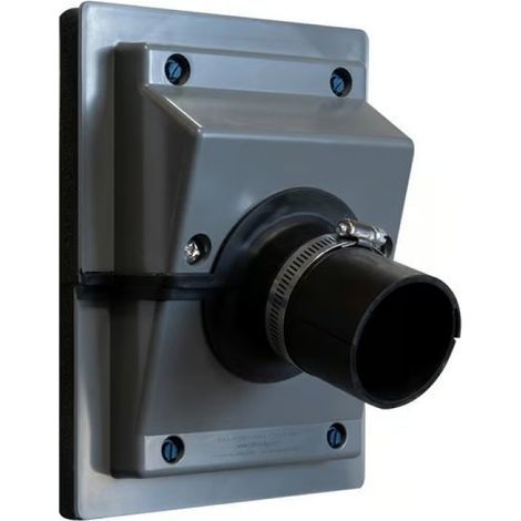 Wall duct kit - Robust accessories for split air conditioner with concealed duct, grey (1/5)