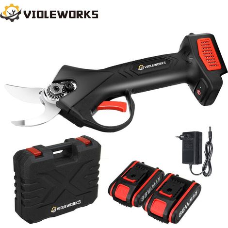 Tijeras de podar eléctricas inalámbricas HYY AR de 30 mm con batería de 88 V y 9000 mAh (1/4)
