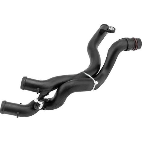 Durite inférieure de liquide de refroidissement du radiateur pour Audi A6, A7, A8 et Q5 (noire)
