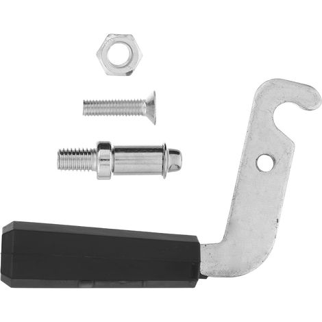 Poignée de Porte Haute Température pour Poêle à Bois, Ergonomique, Set de 1 pour Bac à Cendres, Compatible Universellement en Hiver (1/5)