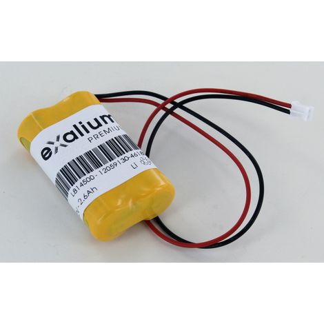 Batteria al litio 7.2V 2.2Ah tipo L814500