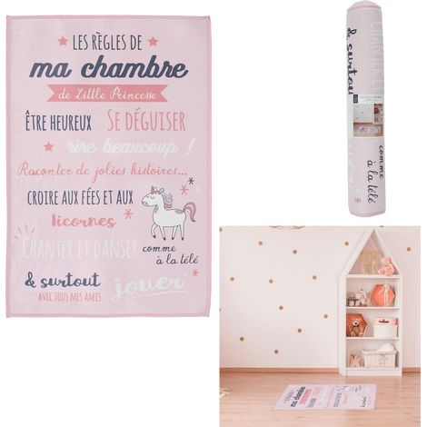 Tapis enfant 60x90 cm – Polyester durable – Lavable à la main – Touche ludique et éducative pour la chambre – The Home Deco Kids (1/5)
