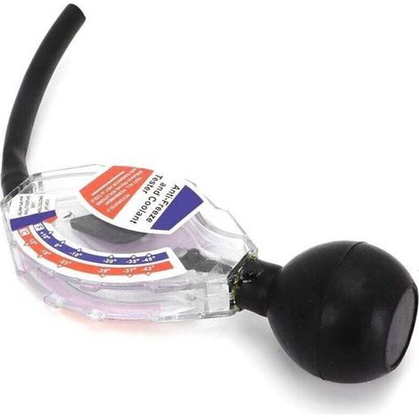Enowelir Testeur de Liquide de Refroidissement antigel de Type Cadran de Haute précision, densitomètre Liquide de Batterie de Voiture 6/12 / 24V Testeur et détecteur de tension (1/4)