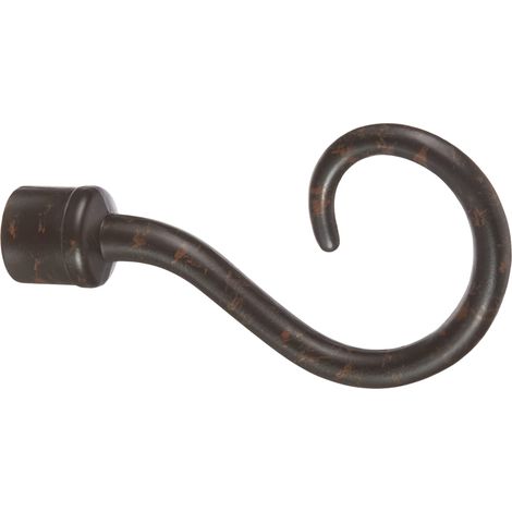 Embout Rideaux Crosse Rouille - Ateliers 28