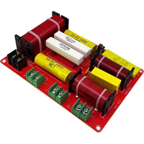 Diviseur de Fréquence 3 Voies 250W pour Home Theater, Réglable et Durable (1/5)