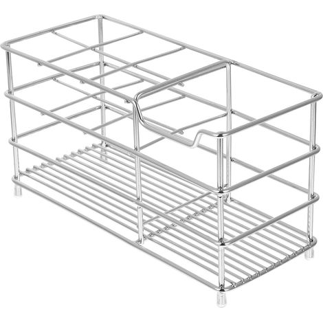 aus Edelstahl 6 Fächer Badezimmer Organizer wasserdicht kein