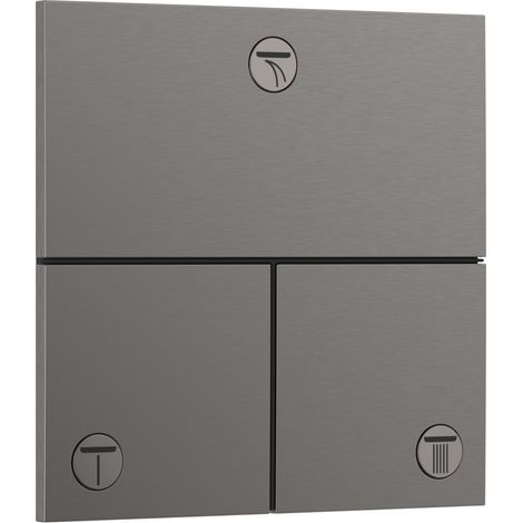 Hansgrohe ShowerSelect Comfort - Unterputzventil, für 3 Verbraucher, Chrom schwarz gebürstet 15573340 (1/5)