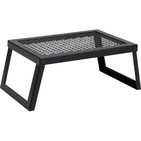 Mophorn Parrilla Plegable para Fogata 458x305x205mm Parrilla Portátil de Acero para Fuego de Campamento Equipo de Cocina para Fogata con Bolsa de Transporte con Patas Parrilla para Cocinar al Aire Lib (1/5)