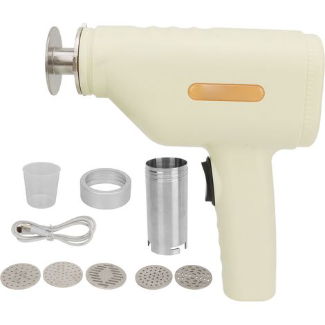 Machine à pâtes électrique portable sans fil, machine à pâtes automatique en acier inoxydable pour la maison (1/5)