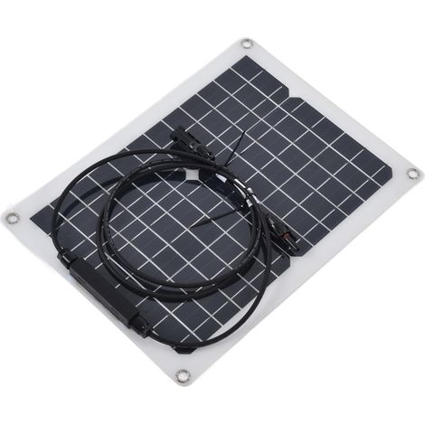 Kit chargeur de batterie haute stabilité pour voiture, panneau solaire à haut rendement de conversion 15 W 40 A, faible luminosité et efficacité en cas de faible luminosité. (1/5)