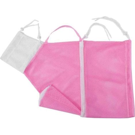 Sac de bain multifonctionnel pour animaux de compagnie (rose)-Fei Yu