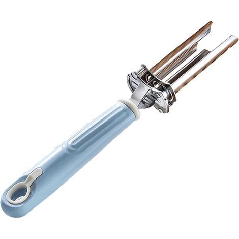 Vide-pomme Outil Ménager Extracteur Centre Fruits Légumes Poignée Antidérapante Acier Inoxydable Réglable Adapté Au Ménage Cuisine Professionnelle, Bleu (1/5)