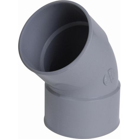 Gomito in PVC per scarico 67° Maschio Femmina ∅100