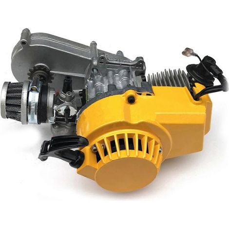 Moteur monocylindre 49cc pour mini-motos tout-terrain, scooters et quads (1/5)
