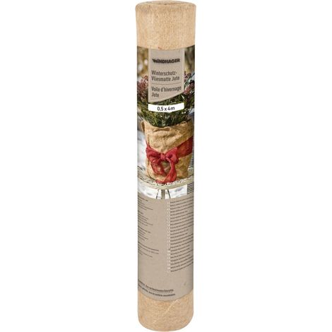 Windhager Winterschutz für Pflanzen Jute 0,5 x 4 m natur Schutzvlies (1/3)