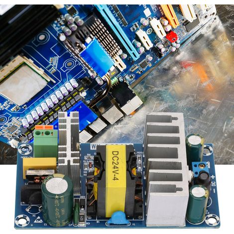 Module d'alimentation à découpage haute puissance WX DC2412 100 W, entrée AC 85 V/245 V, sortie DC 24 V, 4-6 A