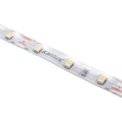 Striscia LED waterproof IP65 11W/m 60 LED/m lunghezza 5m - Day White 6000K (1/3)
