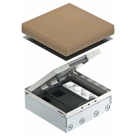 OBO BETTERMANN SOL RÉSERVOIR COMPLET UDH OME9 2 V GO V 2 X 2 APPAREIL DE PRISE F. VDE INSERT POUR UNTERFL URMONTAGE 401219591672