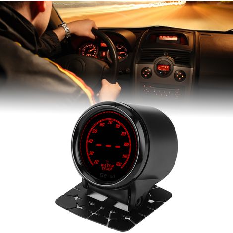 Jauge de température d'eau LED 2 pouces/52 mm, accessoire pour instrument de voiture (1/5)
