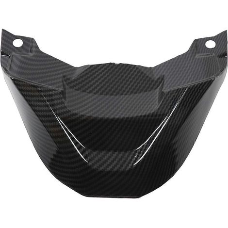 Déflecteur de vent de carénage de pare-brise avant de moto style fibre de carbone, remplacement pour ADV150 2018‑20 (1/4)