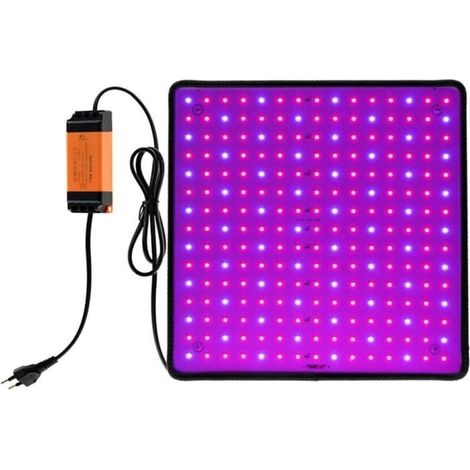 Lampe LED horticole 1000W – Spectre complet, 225 LEDs – Pour croissance, floraison – Intérieur (1/4)