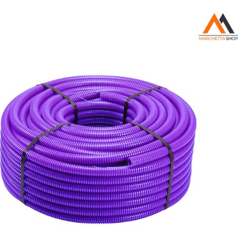 Gaine annelée cintrable sans tire-fil « Violette » ø 25 - m