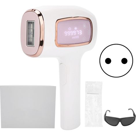 Épilateur à lumière pulsée IPL domestique, appareil d'épilation professionnel corps entier, sans douleur, prise UE 110-240V (1/5)