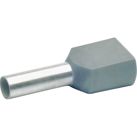 Klauke 87412 terminales de cable gris 23 mm pack 100