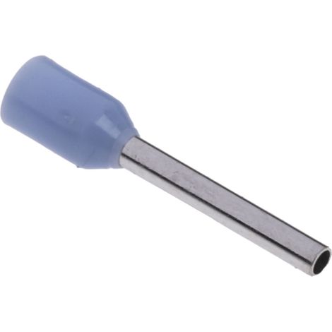 Embout à sertir 0.25mm², Bleu, longueur 8mm