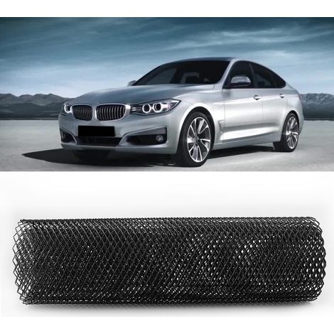 Grille Maille Aluminium 6x12mm Universelle Rhombique pour Pare-chocs Auto, Treillis de Calandre Voiture, Alliage, Maillage Résistant (1/5)