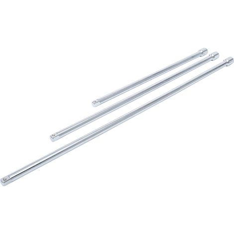 Juego de extensiones 12,5 mm (1/2") 450 / 600 / 750 mm 3 piezas