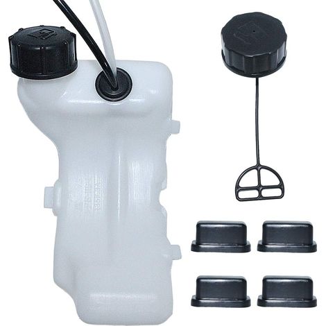 Kit de montage de bouchons en caoutchouc pour conduite de réservoir de carburant compatible Honda GX25 GX25N GX25NT HHT25S Tondeuse Remplace 17511-Z0H-305, 17533-Z0H-000 (1/5)