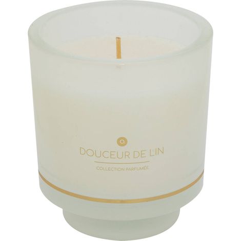 Duftkerze Ilae 225g Glastopf Leinen - Atmosphera créateur d'intérieur (1/2)
