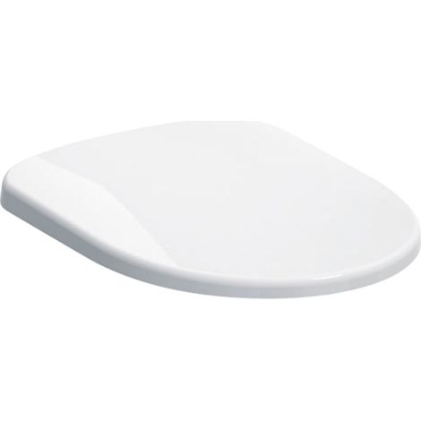 Coprivaso sedile in resina poliestere bianco - Serie Selnova (N.B. Questo prodotto è compatibile con il vaso scarico pavimento o parete e non è compatibile con il vaso filo parete)