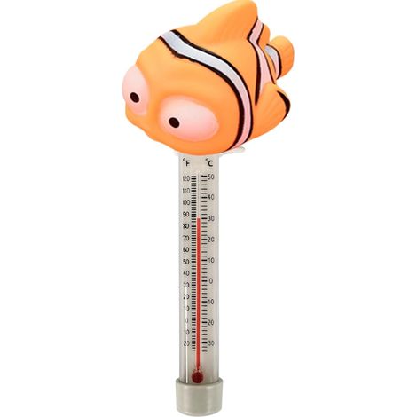 Thermomètre Piscine Flottant, Thermomètre À Eau De Piscine De Dessin Animé, Pour Mesurer La Température De L'eau Dans La Piscine, Le Bain, Le Spa, La Natation Sauvage