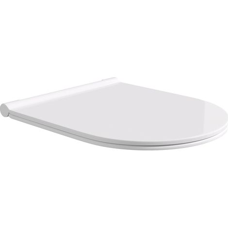 Abattant WC Aquance Belo II Slim Blanc Brillant – Duroplast – Frein de Chute – BELO2106