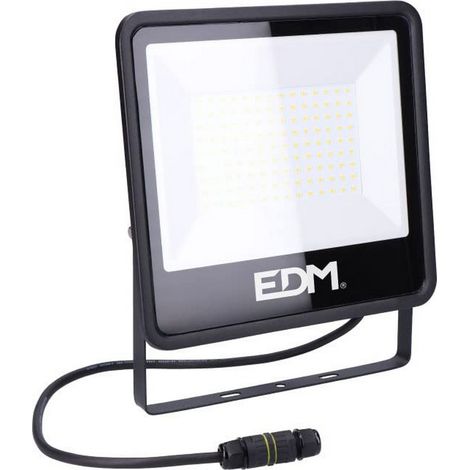 Faro Proiettore EDM 70404 Black Series Nero F 100 W (6400 K) (1/5)