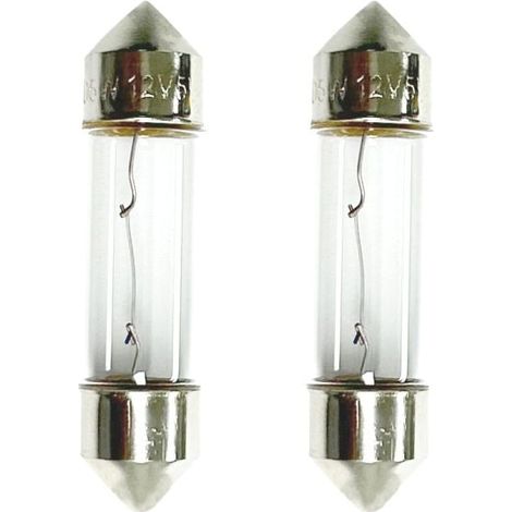 TrendLine Soffittenlampe C 12 V 5 W Typ C5W Birne Farbe Klar Lampe (1/2)