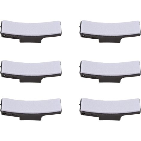 6X Plaquettes de Frein de Vélo d'exercice Coussin Poilu pour Plaquettes de Frein de Vélo de Rotation Pièce de Rechange de Groupe de Frein de Vélo (1/5)