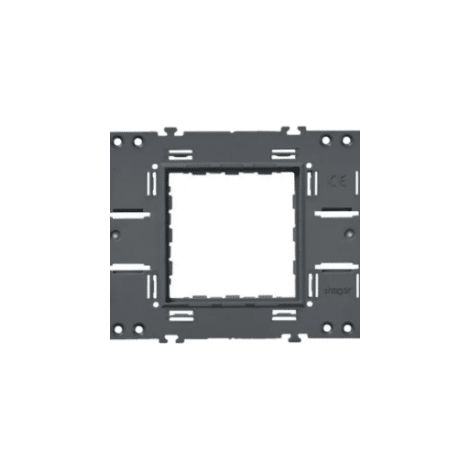 Support Gallery triple horizontal et vertical entraxe 71 - WXA465 - Hager