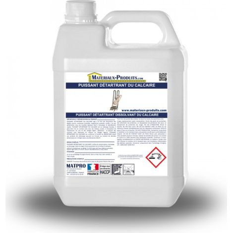 Puissant detartrant du calcaire - 5 L Transparent - MATPRO (1/3)