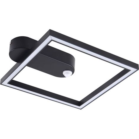 Lindby LED 'Yulla' in Nero da Alluminio