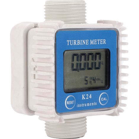 Professioneller elektronischer digitaler Durchflussmesser mit LCD-Anzeige für Diesel, Benzin, Öl und Methanol (1/5)