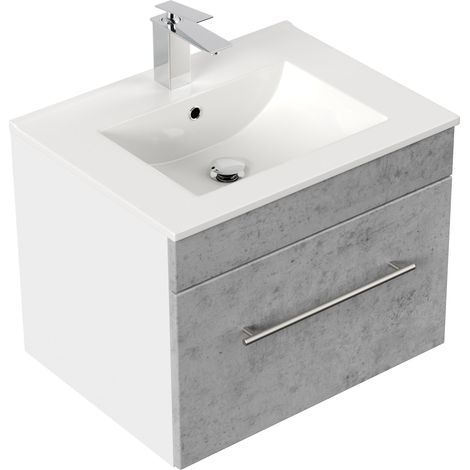 Badmöbel SANTINI 60 SoftClose beton (1/5)
