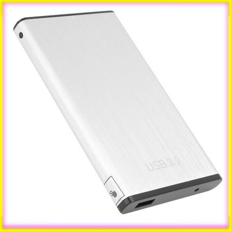 keenso Disque dur mobile Disque Dur Externe USB3.0 Mobile Argent YD0018 2.5in 50-130M/S Pour Ordinateur informatique carte (1/5)