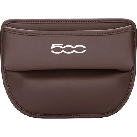 1 pièce Organisateur d'espace entre sièges, sac latéral avec passage câble de chargement, boîte de rangement universelle pour siège auto (1/5)
